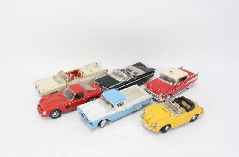 Posten Modellautos, ca. 15 Stück
