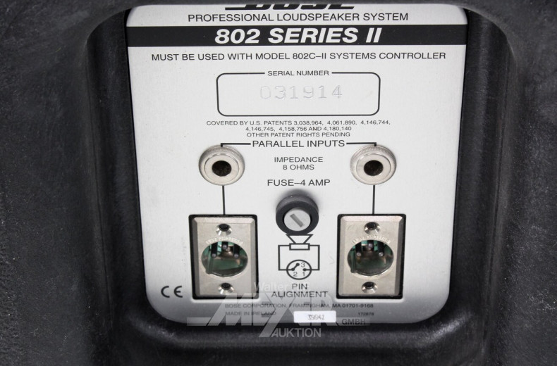 Paar professionelle Koffer-Lautsprecher