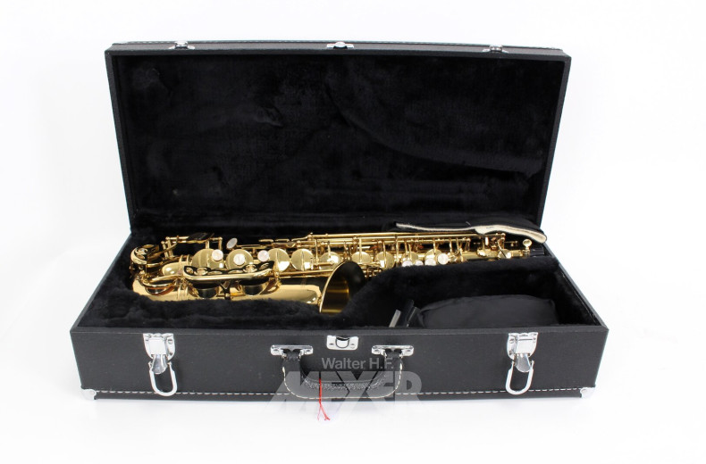 HOHNER Saxophon in schwarzem Tragekoffer