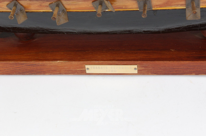 Modellschiff "Fragata Espanola 1780"