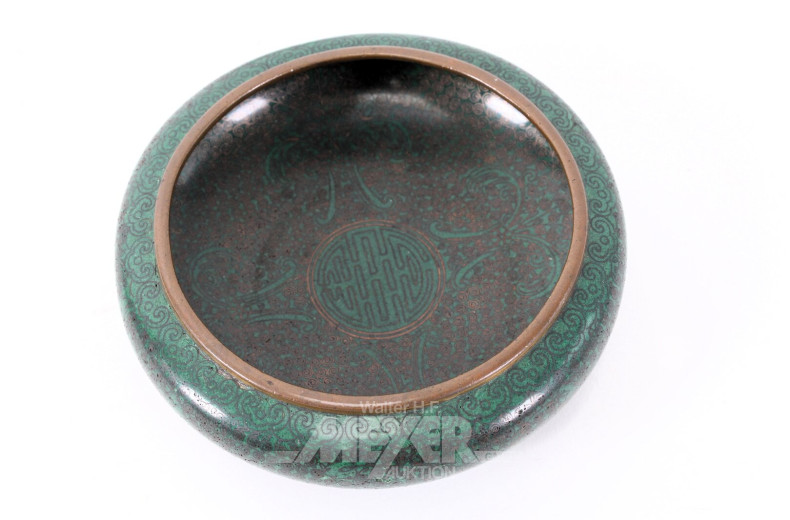 2 Cloisonné-Schälchen