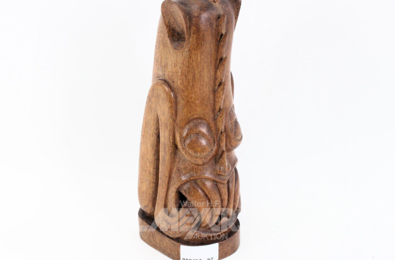 Holzschnitzfigur "Dämon"