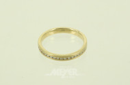 Beyerle Bandring mit Brillanten von ges. ca. 0.13ct