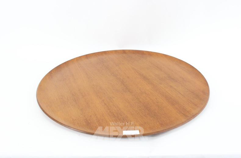 große Servierplatte aus Teak