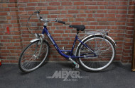 Damenfahrrad, 26 Zoll, in Blau