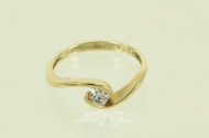 Beyerle Solitärring mit Brillant von ca. 0.16ct