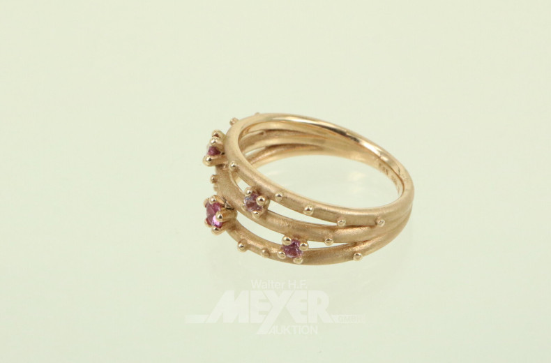Noen Damenring mit kl. Rubinen