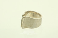 Bastian Ring in 925er Silber mit kl. Brillant