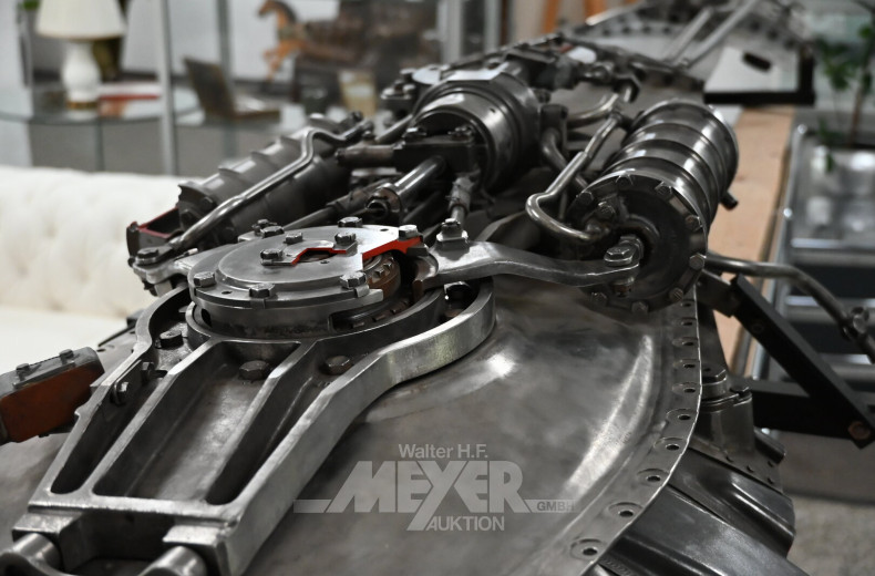 Wanddekoration "Jet-Turbine"