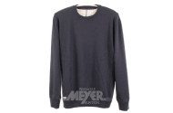 Kashmir-Pullover, Rund-Ausschnitt, Navy, Größe M