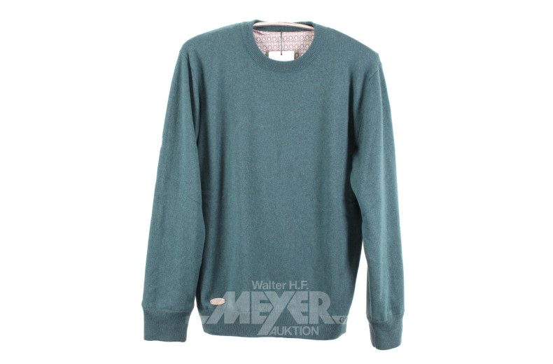 Kashmir-Pullover, Rund-Ausschnitt, Wood, Größe XL