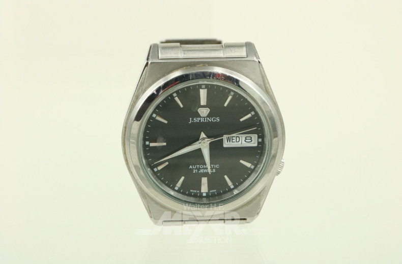 Herrenarmbanduhr mit Datumanzeige