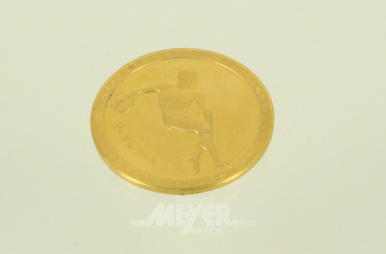 Goldmedaille "Olympiade München"