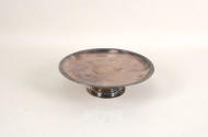 Silberschale mit Fuß, vmtl. England 19. Jh.