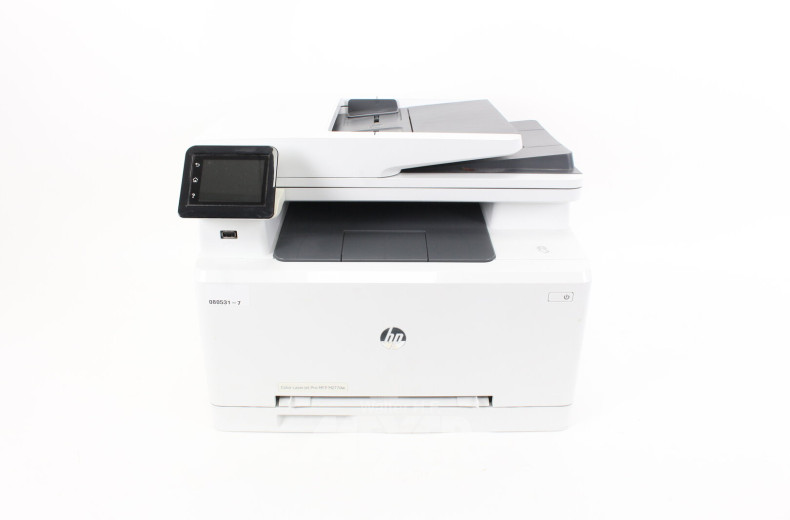 Multifunktions-Farb-Laser-Drucker mit Dokumenteneinzug u. Scanner