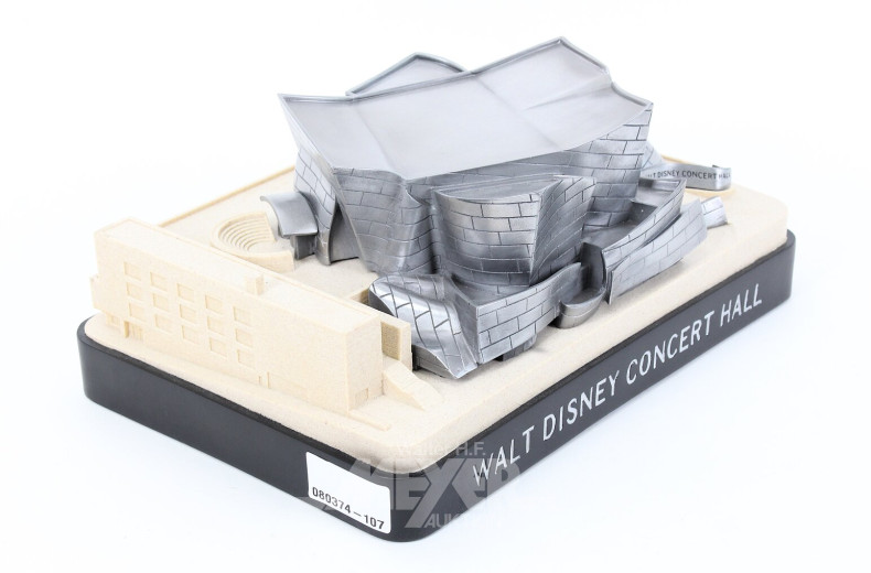 Modell des Walt Disney Konzerthauses