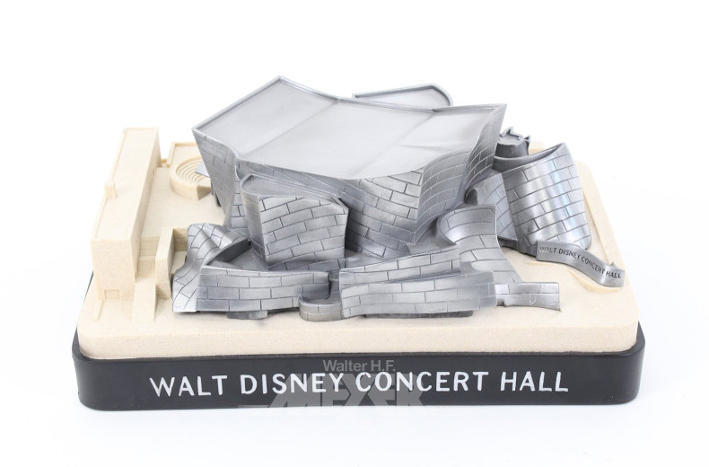 Modell des Walt Disney Konzerthauses
