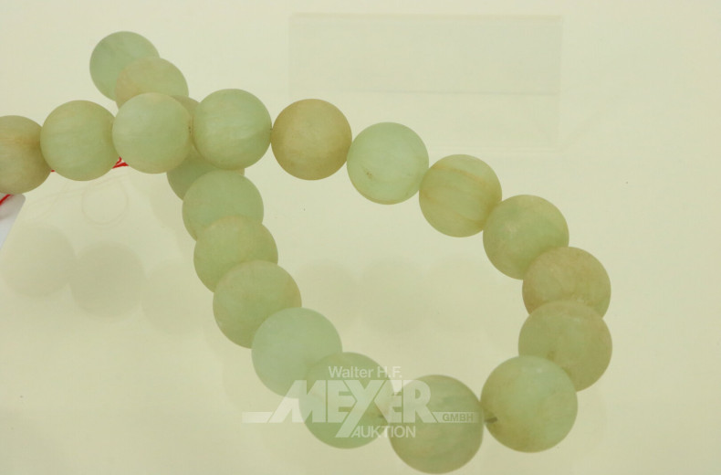 Collier aus gr. Fluorit-Perlen