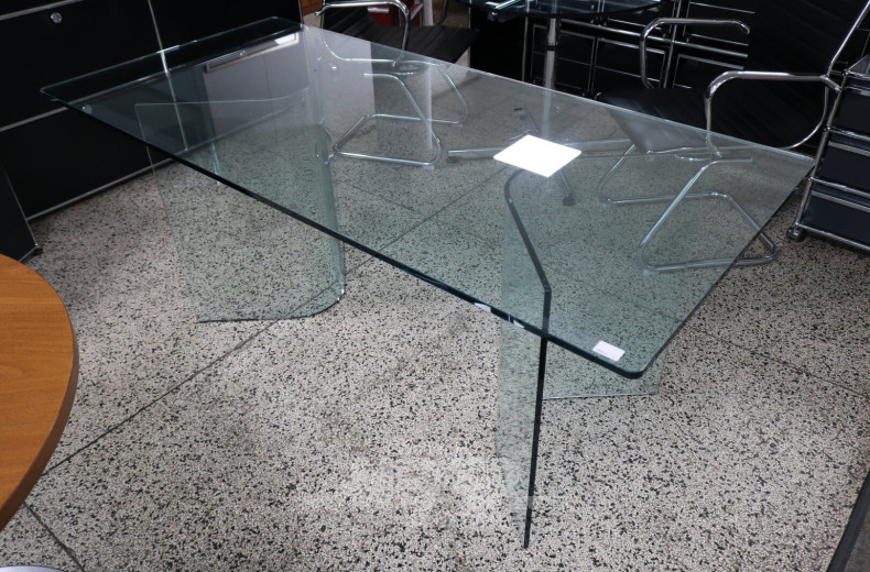 Designer Glastisch