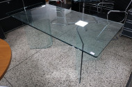 Designer Glastisch
