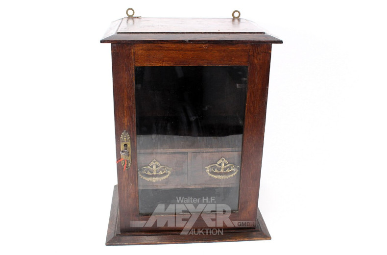 Wandschränkchen mit Glastür