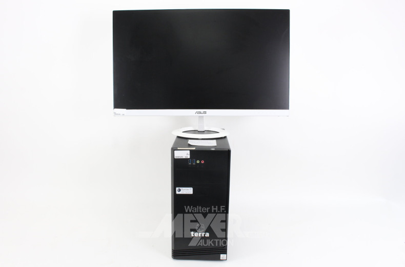 Tower-PC mit Bildschirm 27"