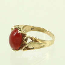 Los 17: Damenring mit Koralle