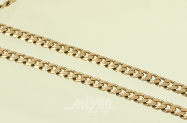 Lange Flachpanzer-Gliederkette