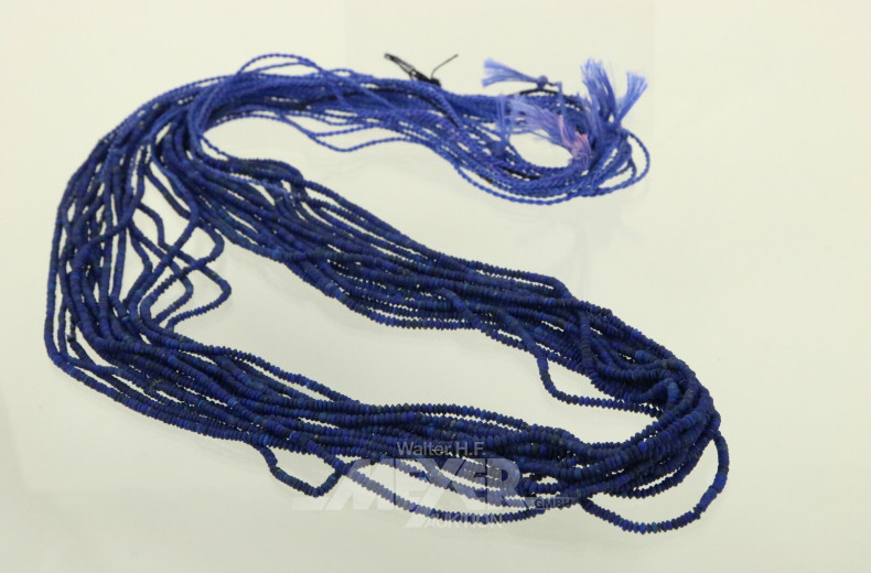 17 Stränge feine Lapislazuli-Perlen