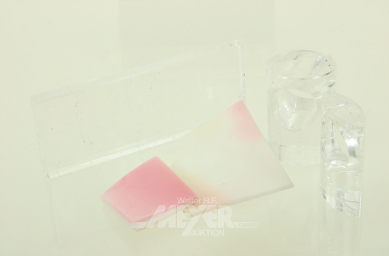 Konvolut Edelstein-Anhänger und -Dekorationen, best. aus: