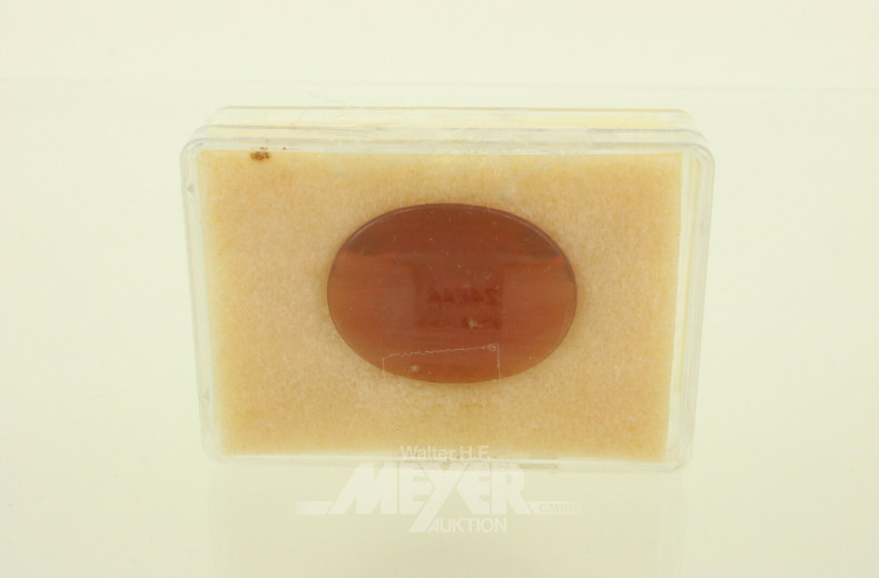 Wunderschöner Feueropal im Ovalschliff zu ca. 75.90ct