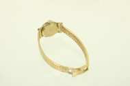kl. Damenarmbanduhr 585er GG mit Ansatzband GG 750