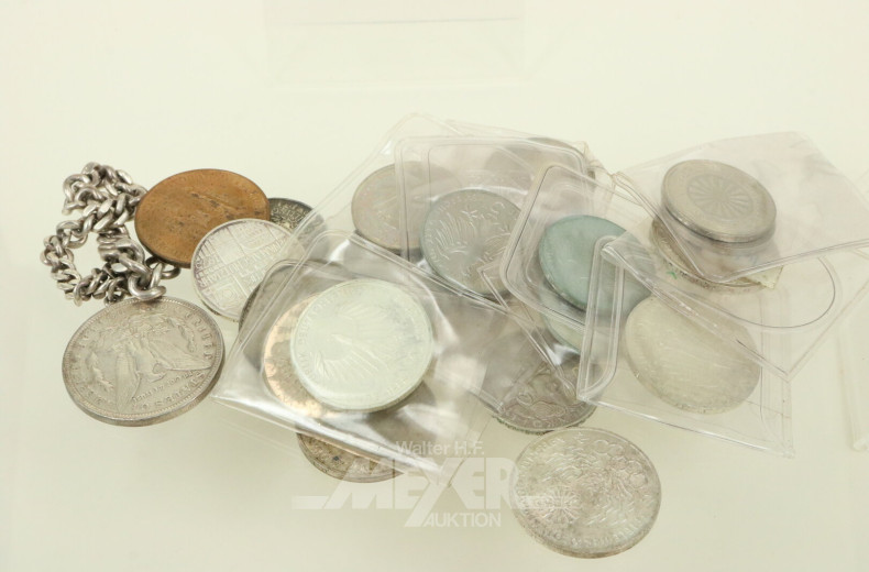 Konvolut Münzen BRD, best. aus: