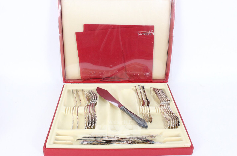 Umfangreiches Speisebesteck 'Friesenbesteck' in Hartglanz-Versilberung