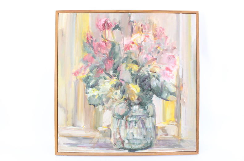 Blumenstillleben 'Lieber letzte Rosen als letztes Bild'