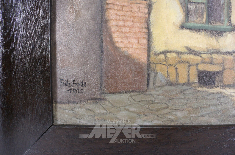 Gemälde "Straßenansicht"