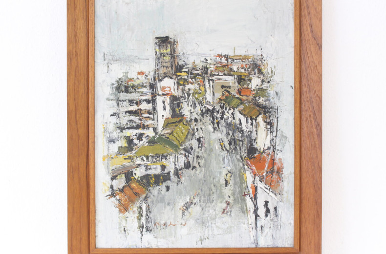 aquarellierte Zeichnung "Für Peppi"