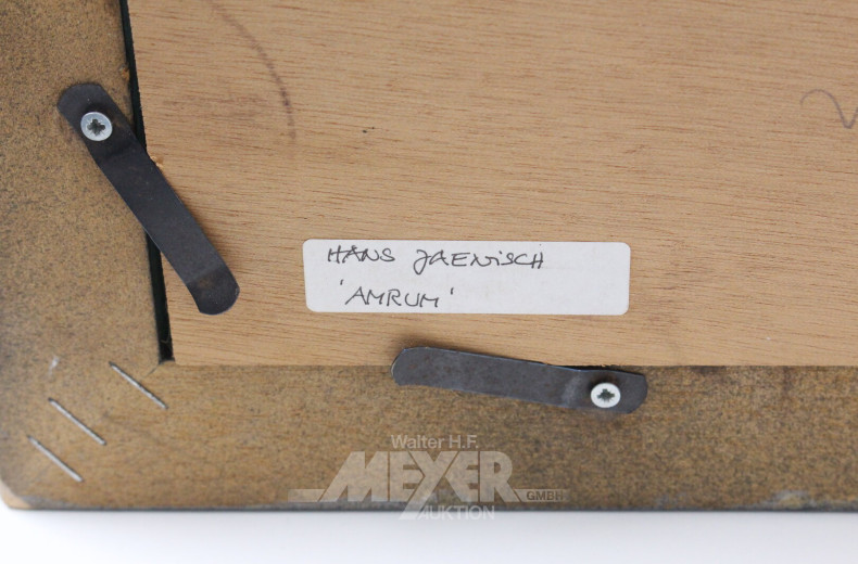 Farbserigraphie "abstrakte Darstellung"