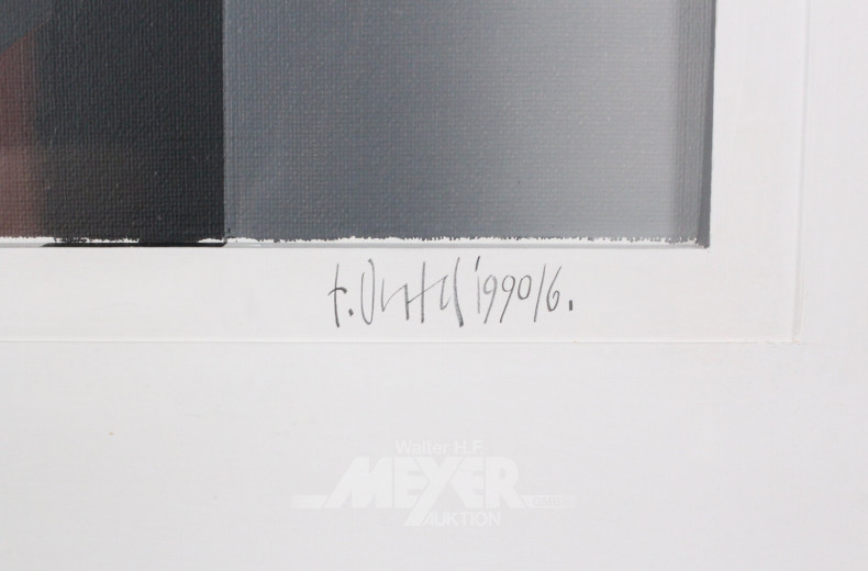 Mischtechnik "Fragment-Fachwerk"