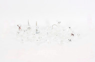 Posten Glas- und Kristallfiguren, u.a. Swarovski