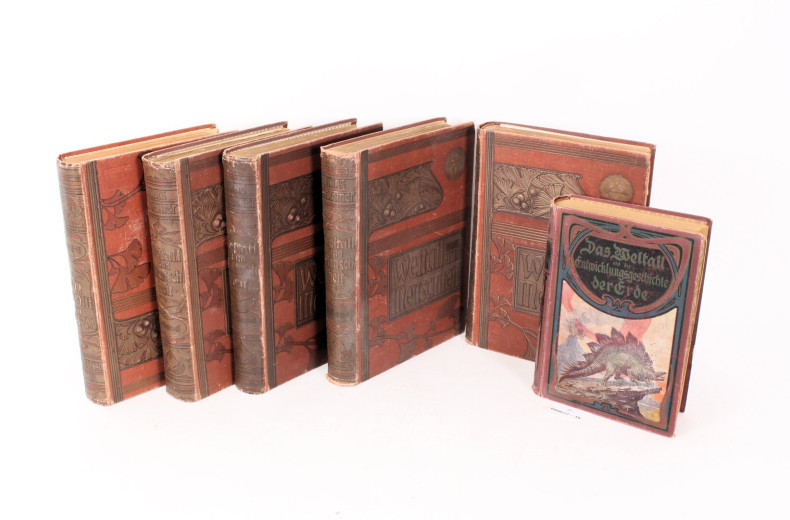 6 Bildbände "Weltall"