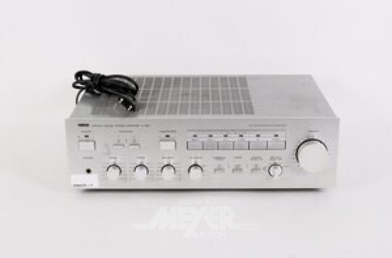 Stereo Amplifier, (HiFi-Vollverstärker), silberfarben