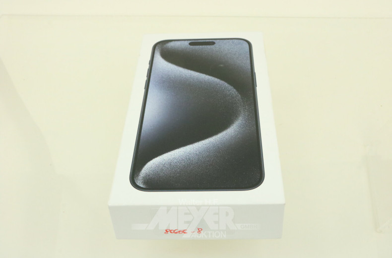 Smartphone APPLE iPhone 15 Pro Max, Blue Titanium