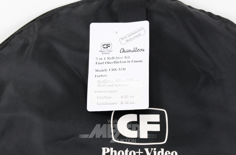 8 versch. Diffusor-Schirme