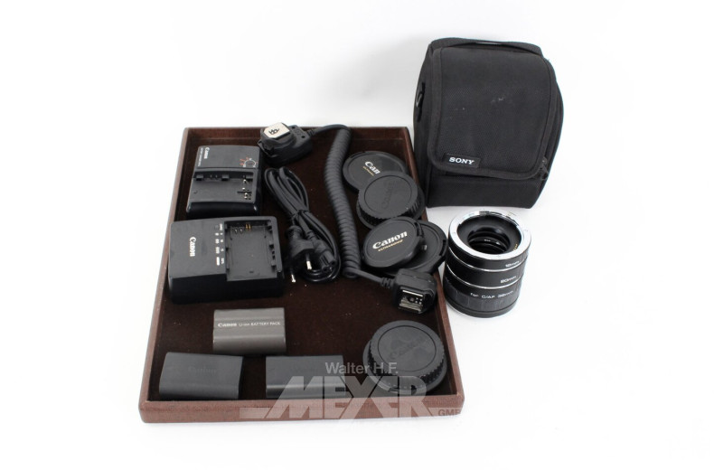 Kl. Konvolut Foto-Zubehör, best. aus: