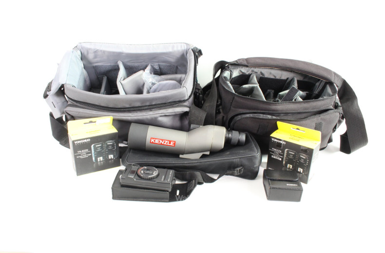 große analoge Fotoausrüstüng