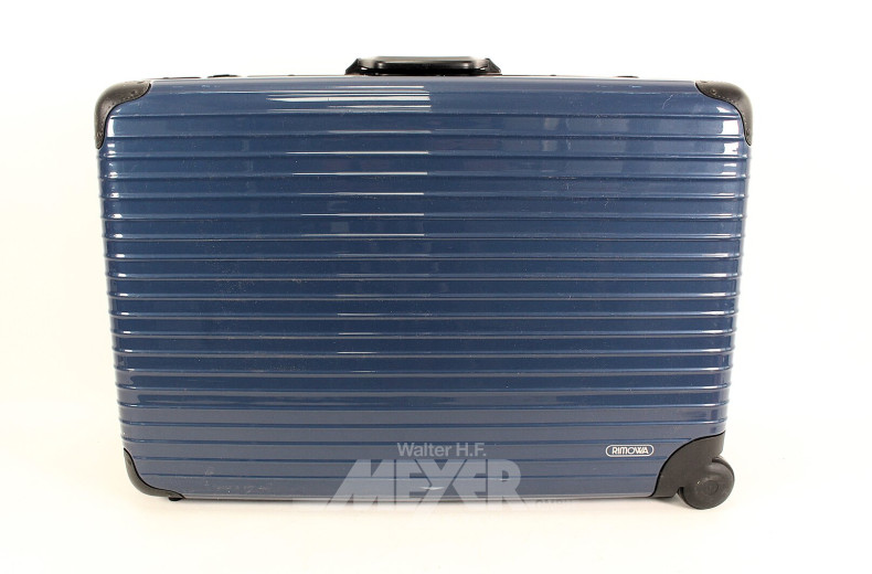 Hartschalenkoffer, navyblau, Kunststoff