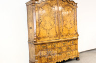 Holländischer Schrank mit Obstholzintarsien