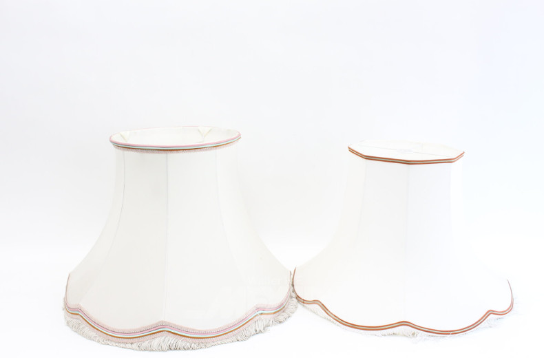 chin. Lampenpaar, versch. Motive