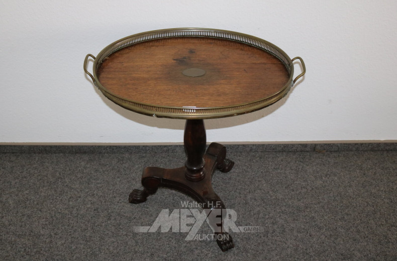 ovaler Beistelltisch